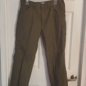 Olive green jeans